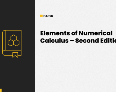 Elements of Numerical Calculus – Second Edition