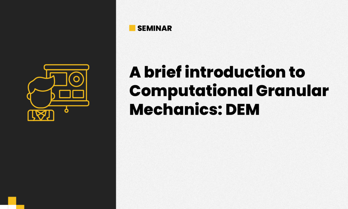 A brief introduction to Computational Granular Mechanics: DEM