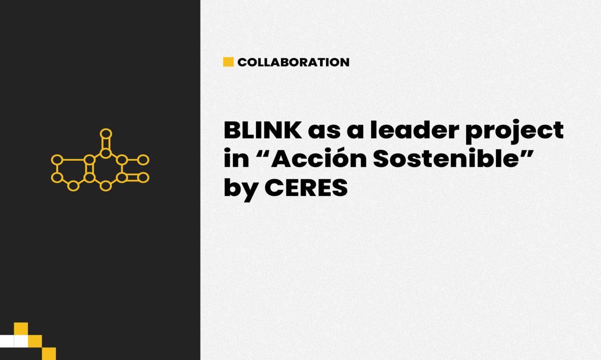 BLINK as a leader project in “Acción Sostenible” by CERES