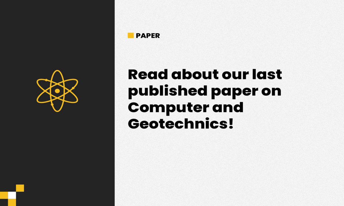 Read about our last published paper on Computers and Geotechnics!